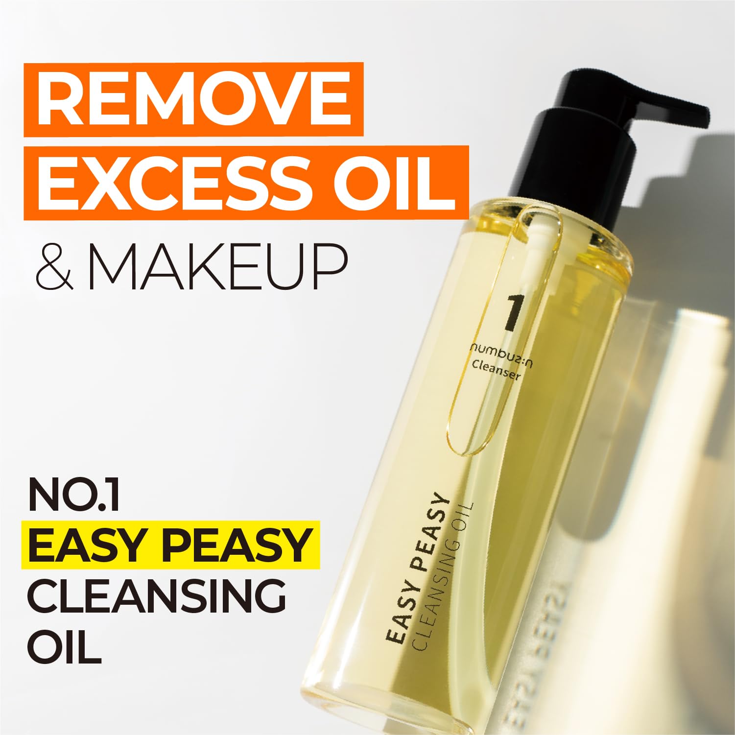 Foto 2 | Aceite Limpiador Numbuzin No.1 Easy Peasy Desmaquillante 200 Ml - Venta Internacional.