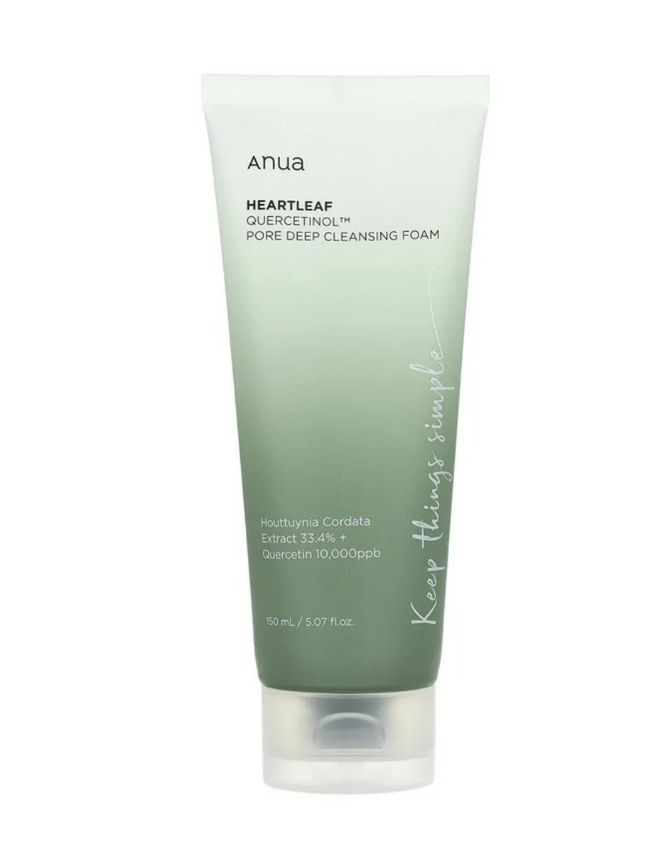 Foto 3 pulgar | Anua Heartleaf Quercetinol Pore Deep Cleansing Foam + Gratis Termo Güish De Regalo