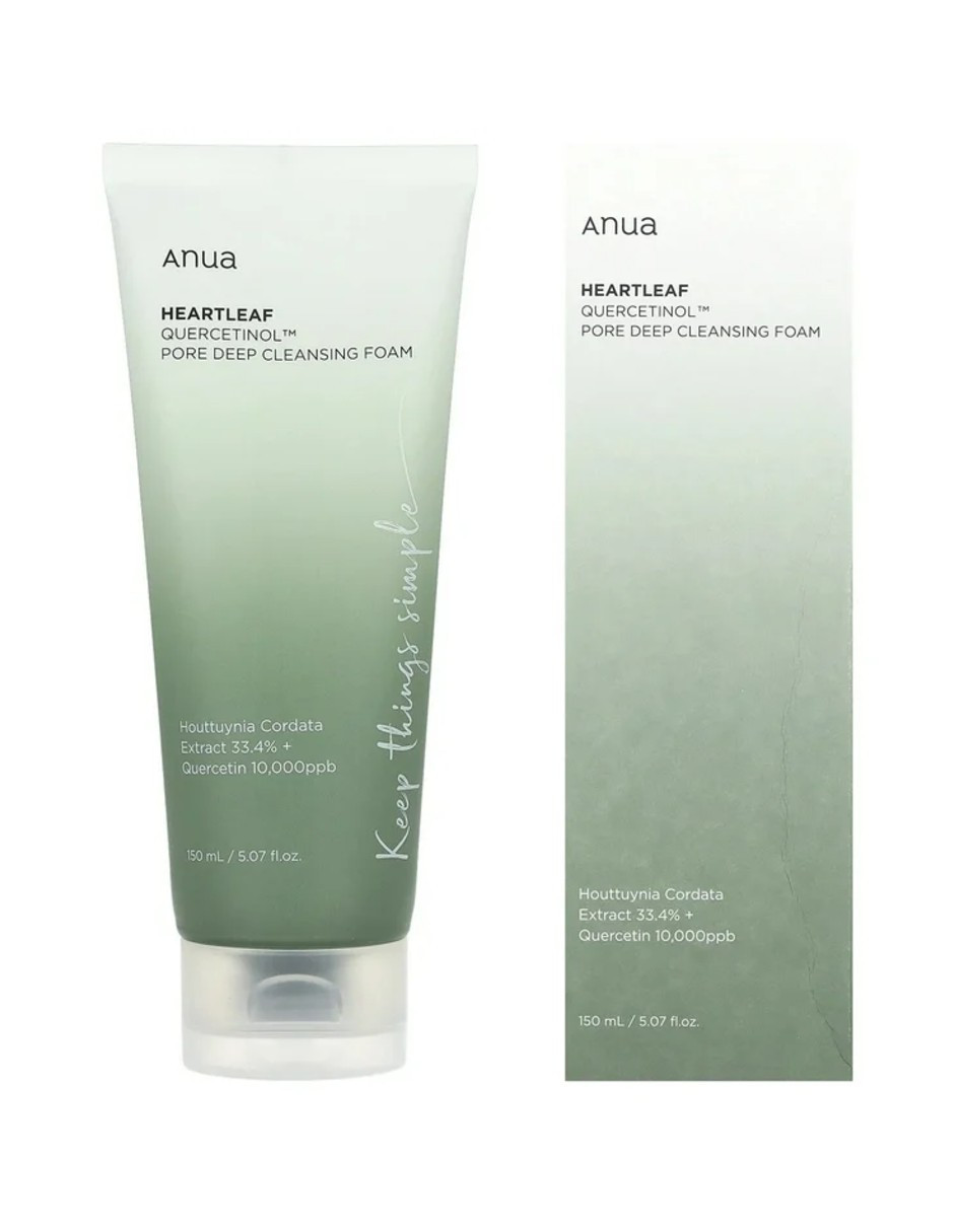 Foto 5 pulgar | Anua Heartleaf Quercetinol Pore Deep Cleansing Foam + Gratis Termo Güish De Regalo