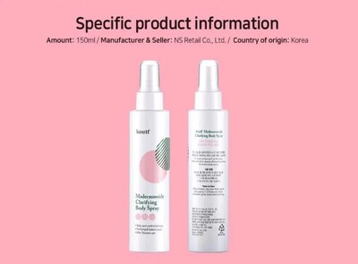 Foto 4 | Spray Corporal Koelf Madecassoside Clarifying 150 Ml Spot Control - Venta Internacional.