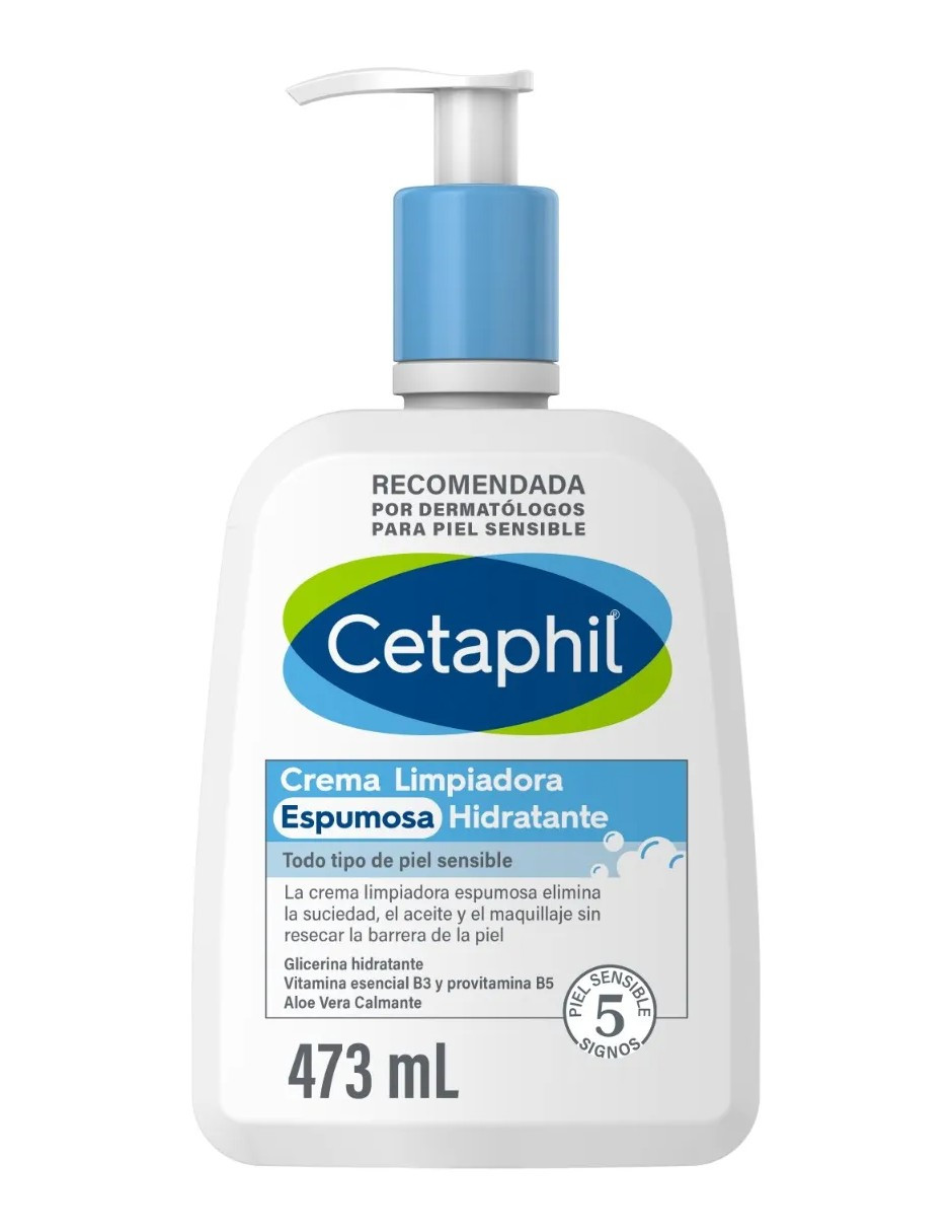 Foto 2 pulgar | Crema Limpiadora Cetaphil Espumosa E Hidratante