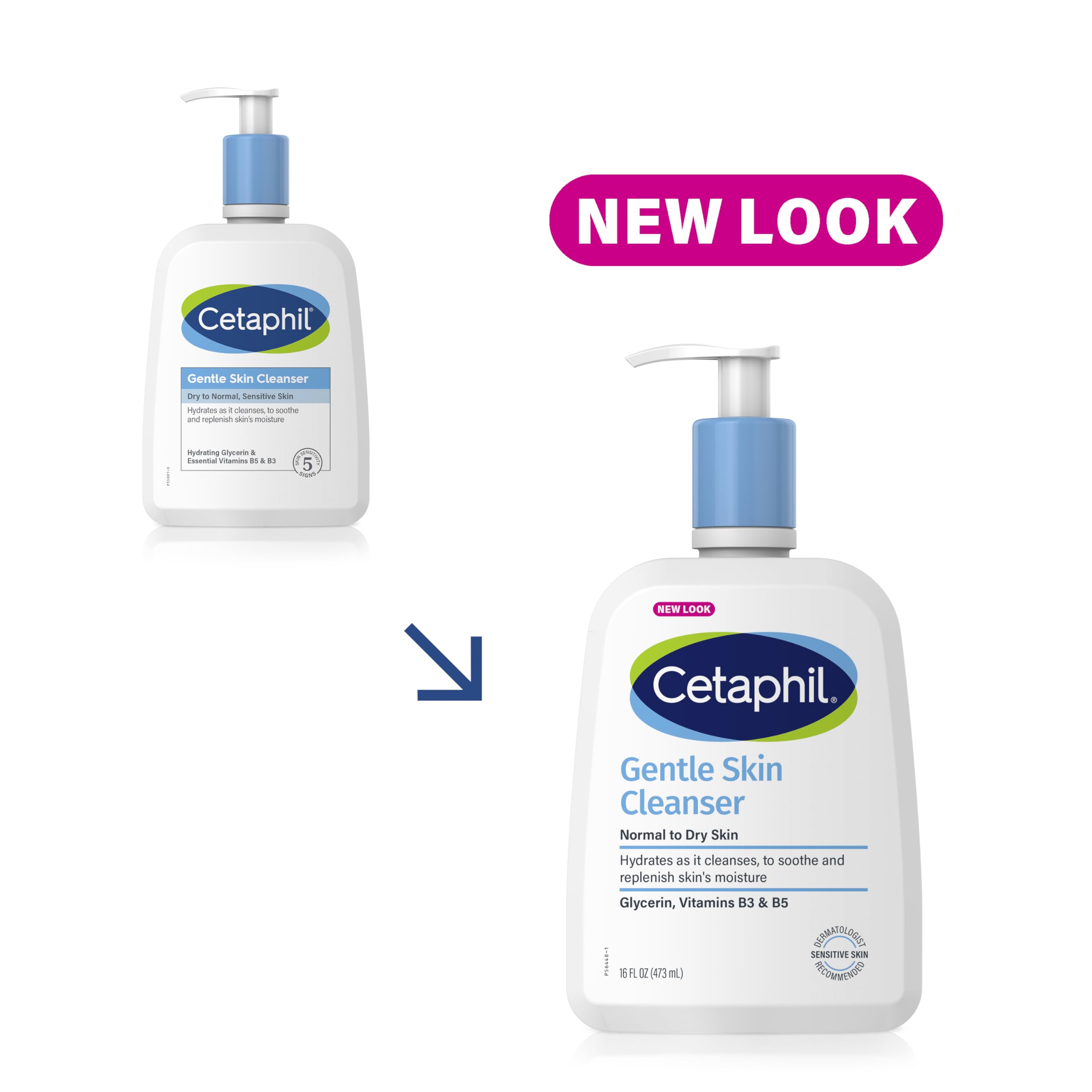 Foto 2 | Face Wash Cetaphil, Limpiador Suave E Hidratante, 591 Ml, Para Piel Seca - Venta Internacional.