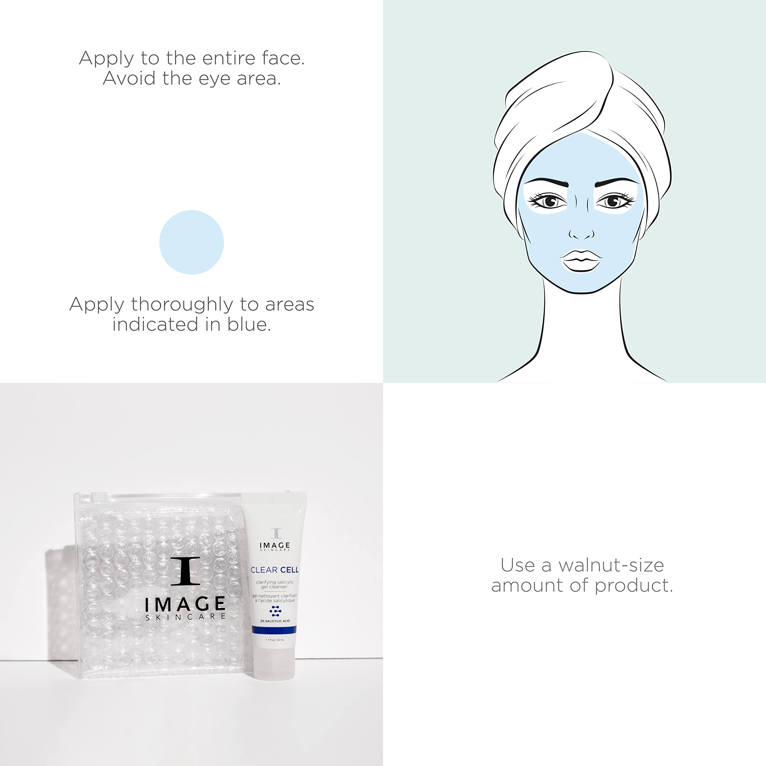 Foto 3 | Gel Salicílico Cleanser Image Skincare Clear Cell 50 Ml - Venta Internacional.