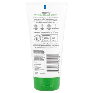 Foto 2 | Crema Cetaphil Advanced Relief Con Manteca De Karité 170 G Sensitive - Venta Internacional.