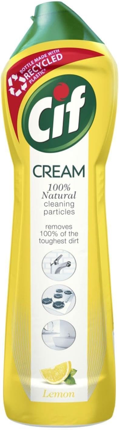 Foto 3 pulgar | Crema Limpiadora Cif Lemon 500 Ml (paquete De 4) - Venta Internacional.