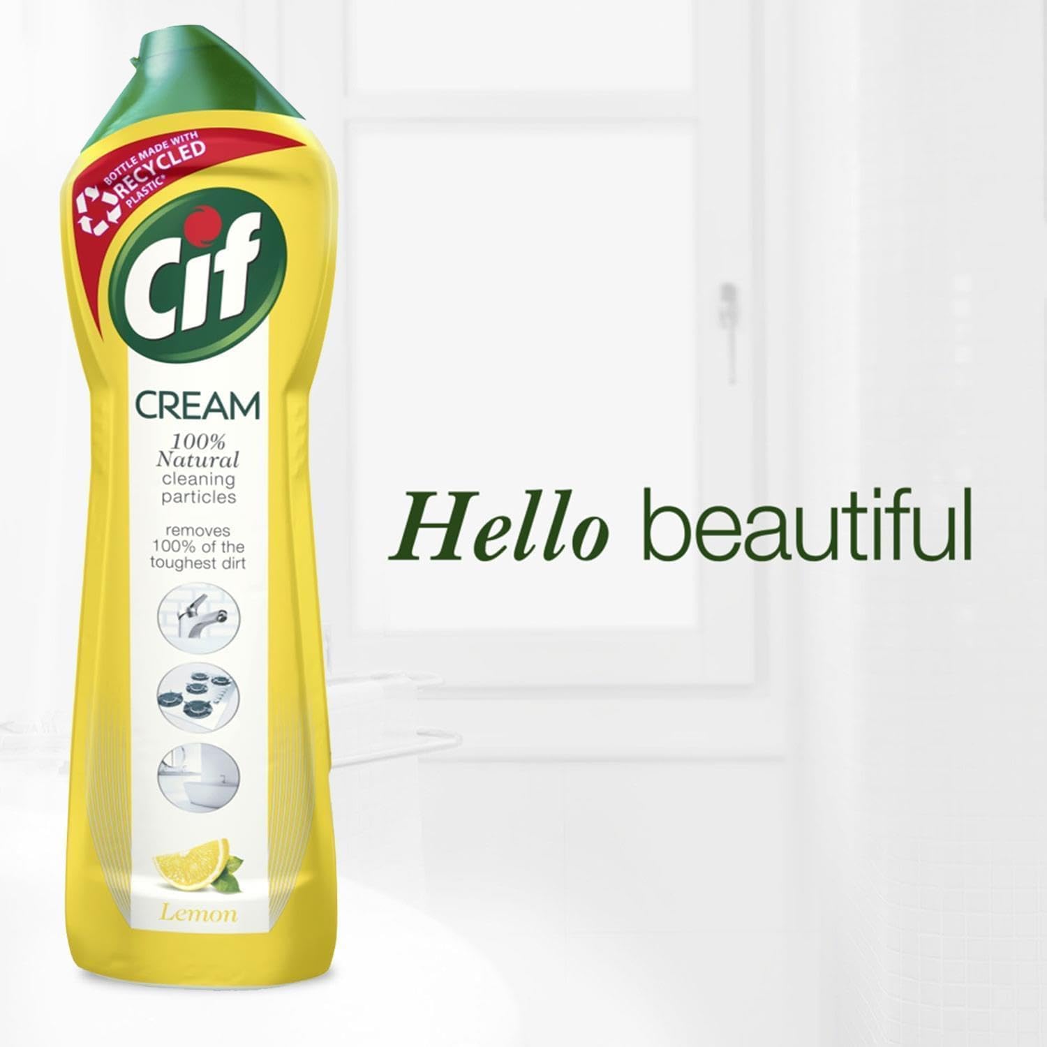 Foto 6 pulgar | Crema Limpiadora Cif Lemon 500 Ml (paquete De 4) - Venta Internacional.