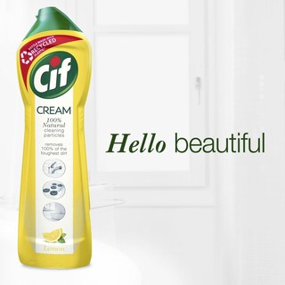 Foto 5 | Crema Limpiadora Cif Lemon 500 Ml (paquete De 4) - Venta Internacional.
