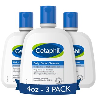 Foto 1 | Limpiador Facial Diario Face Wash Cetaphil 120 Ml Paquete De 3 - Venta Internacional.