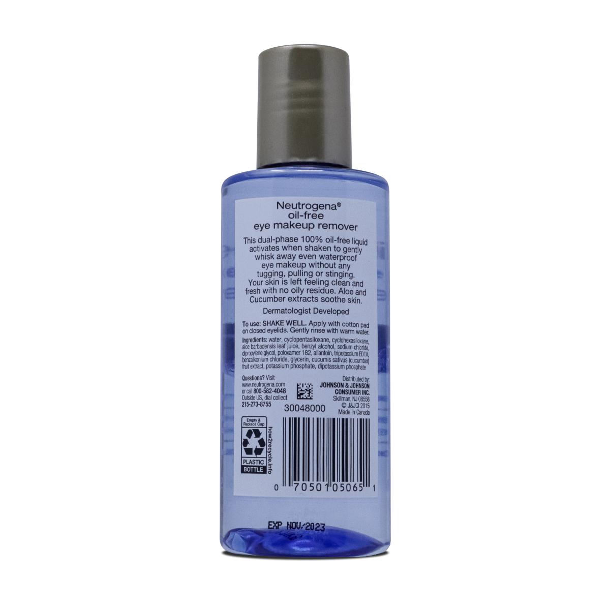 Foto 3 pulgar | Desmaquillante Oli Neutrogena Free Eye Makeup 162 Ml