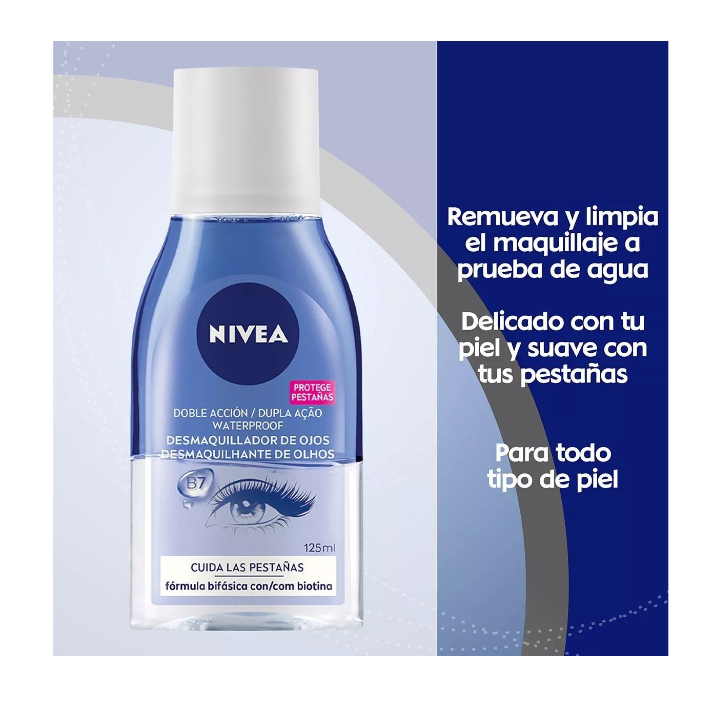 Foto 6 pulgar | Desmaquillante de Ojos Nivea B7 de 125 Ml