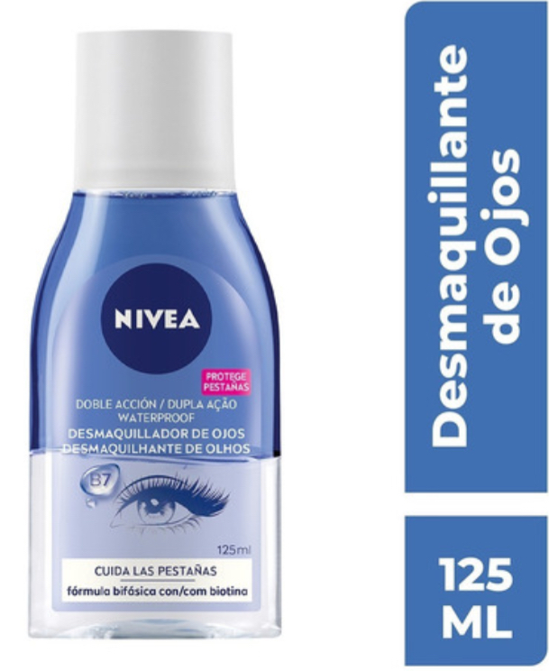 Foto 3 pulgar | Emulsión Desmaquillante Nivea Bifasico 125 Ml