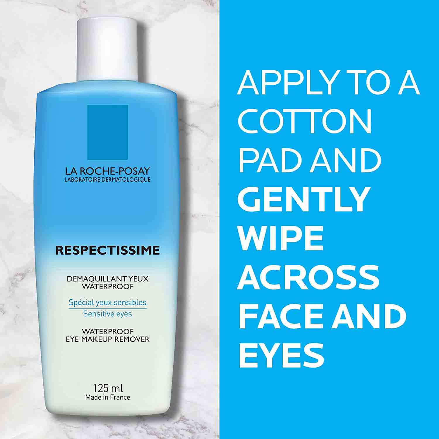 Foto 4 pulgar | Desmaquillante La Roche-posay Respectissime Waterproof 125ml - Venta Internacional.