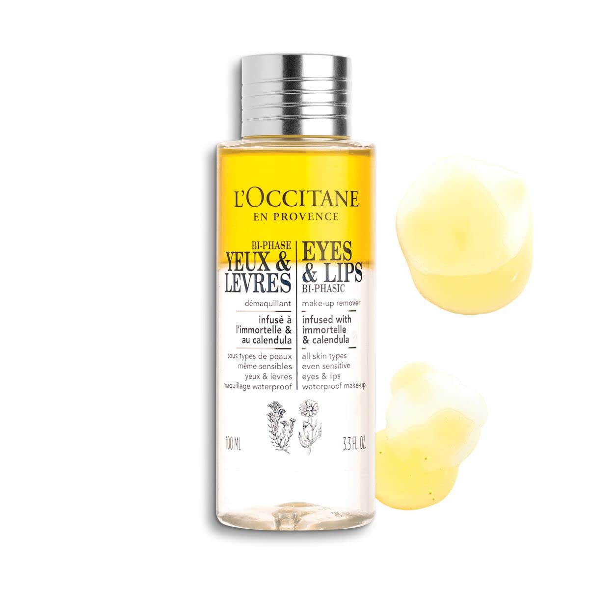 Foto 3 pulgar | Desmaquillante L'occitane Eyes & Lips 100ml - Venta Internacional.