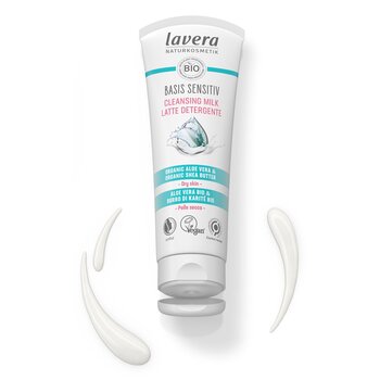 Foto 5 pulgar | Leche Limpiadora Lavera Basis Sensitiv Organic Aloe Vera Shea - Venta Internacional.