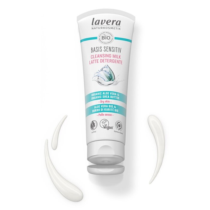 Foto 8 pulgar | Leche Limpiadora Lavera Basis Sensitiv Organic Aloe Vera Shea - Venta Internacional.