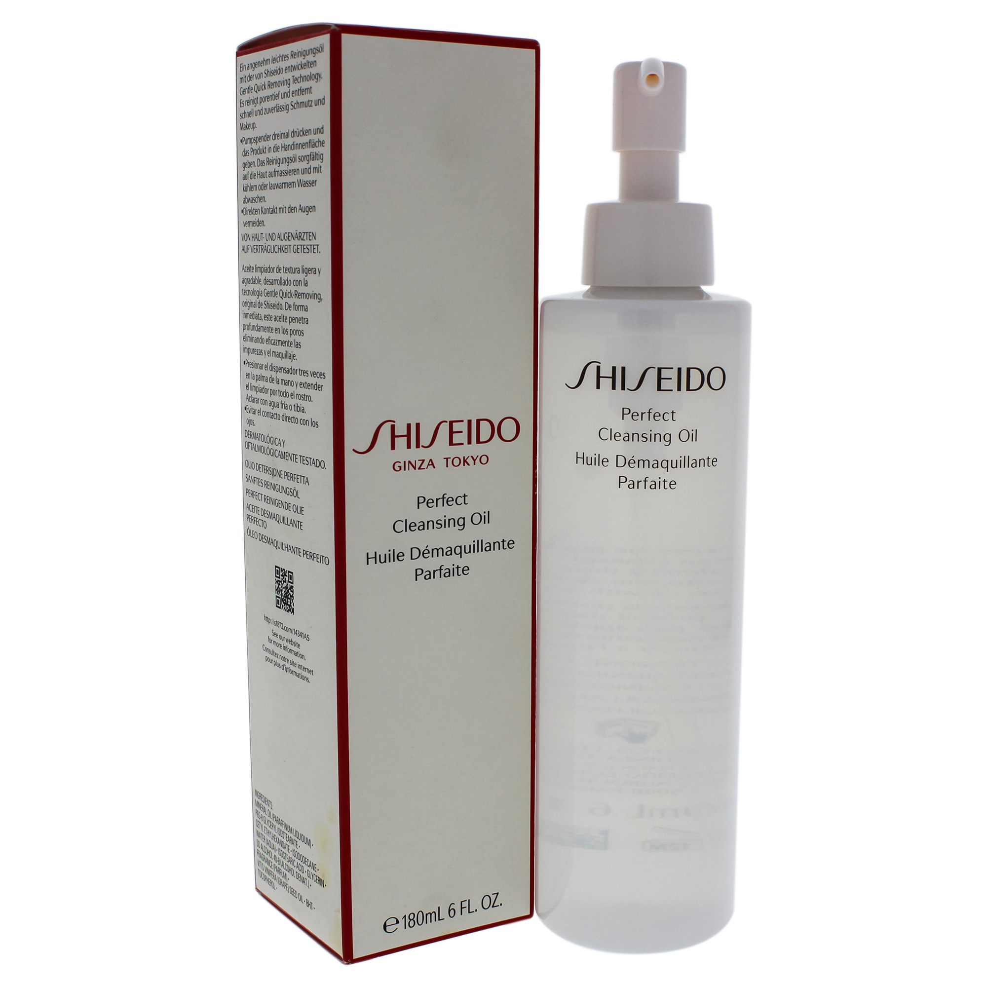 Foto 3 pulgar | Aceite Desmaquillante Shiseido Perfect Cleansing, 180 Ml - Venta Internacional.