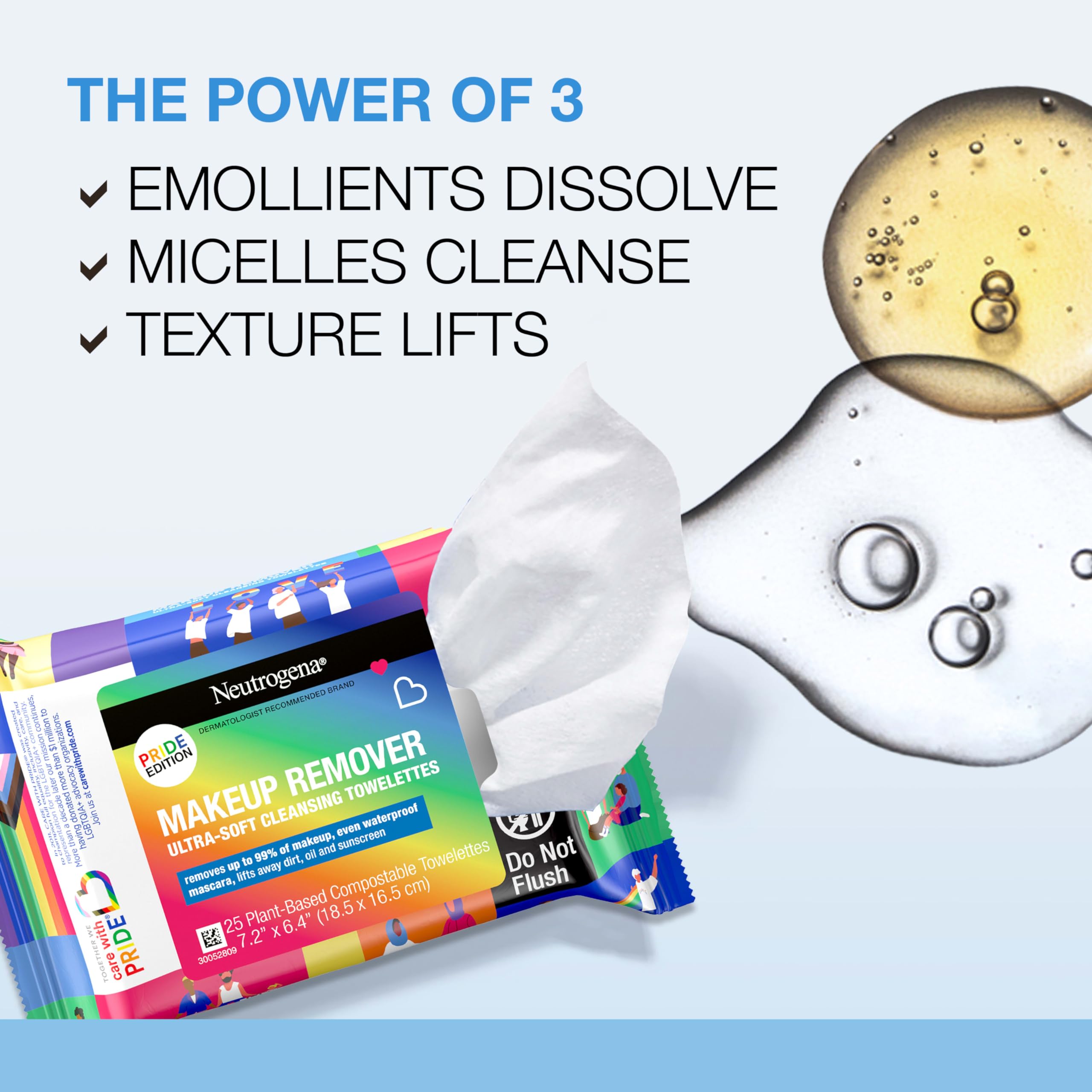 Foto 4 pulgar | Toallitas Limpiadoras Desmaquillantes Neutrogena 25x2 - Venta Internacional.