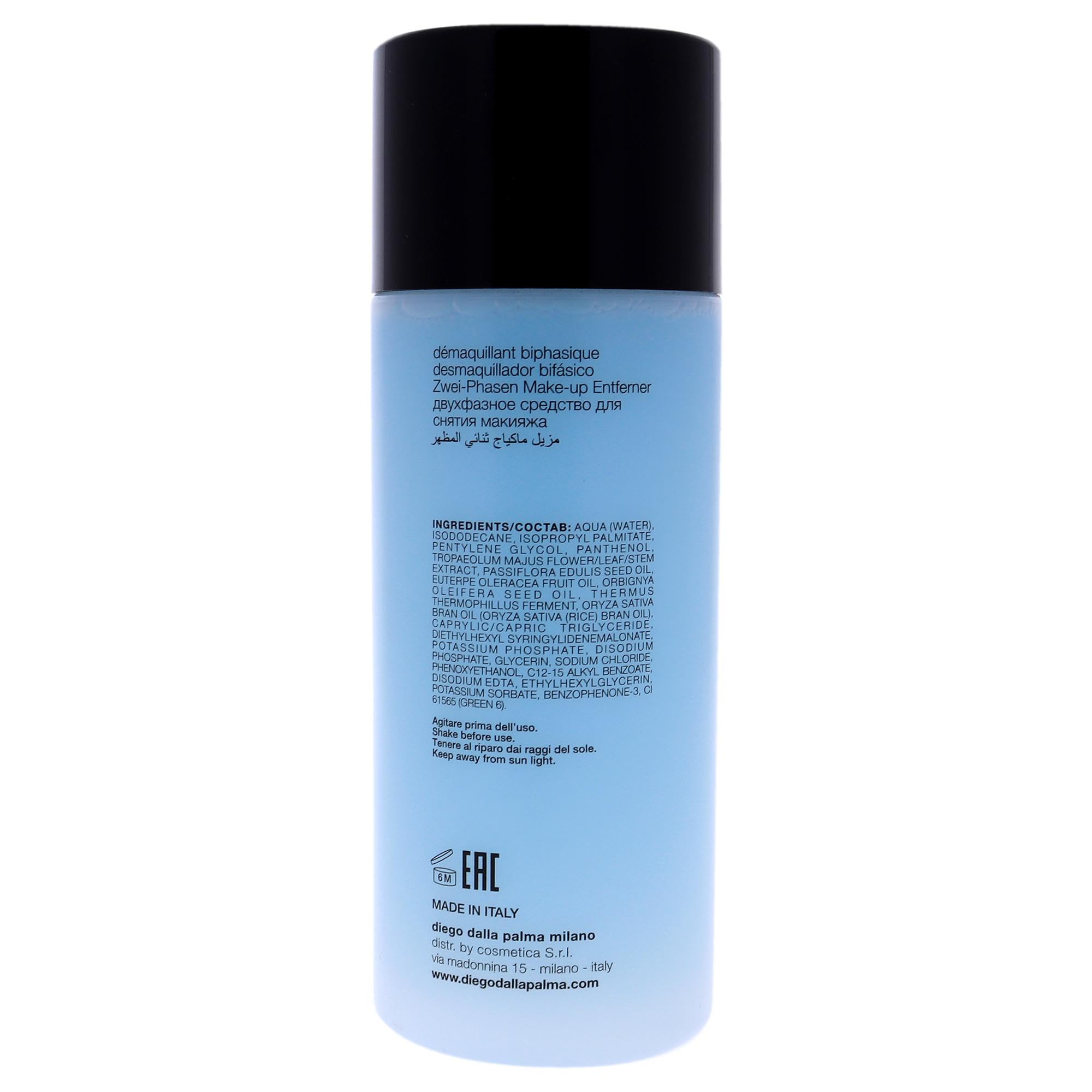 Foto 3 pulgar | Desmaquillante Diego Dalla Palma Bifásico Resistente Al Agua 150ml - Venta Internacional.