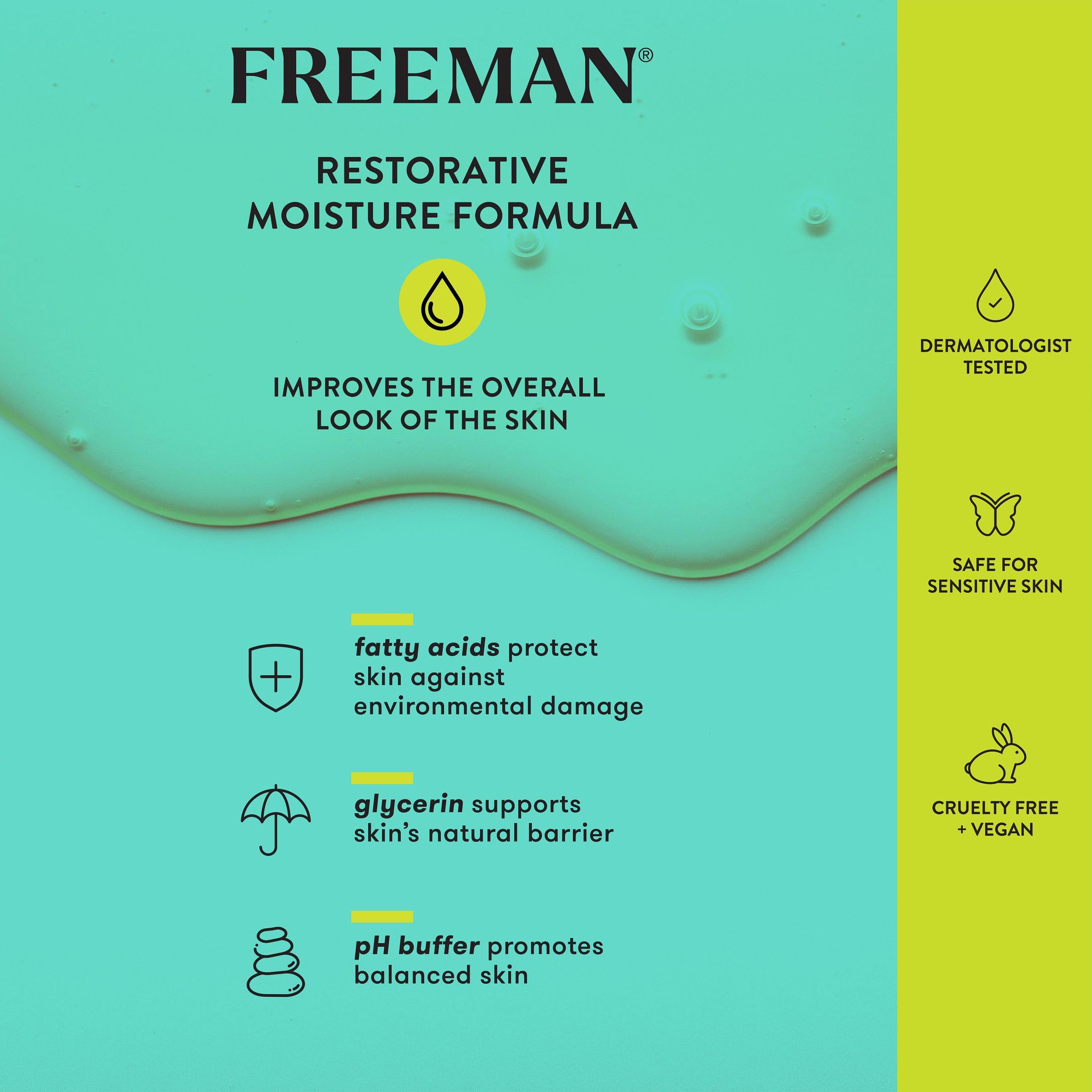 Foto 3 | Desmaquillante Y Bálsamo Limpiador Freeman Restorative 40 Ml - Venta Internacional.