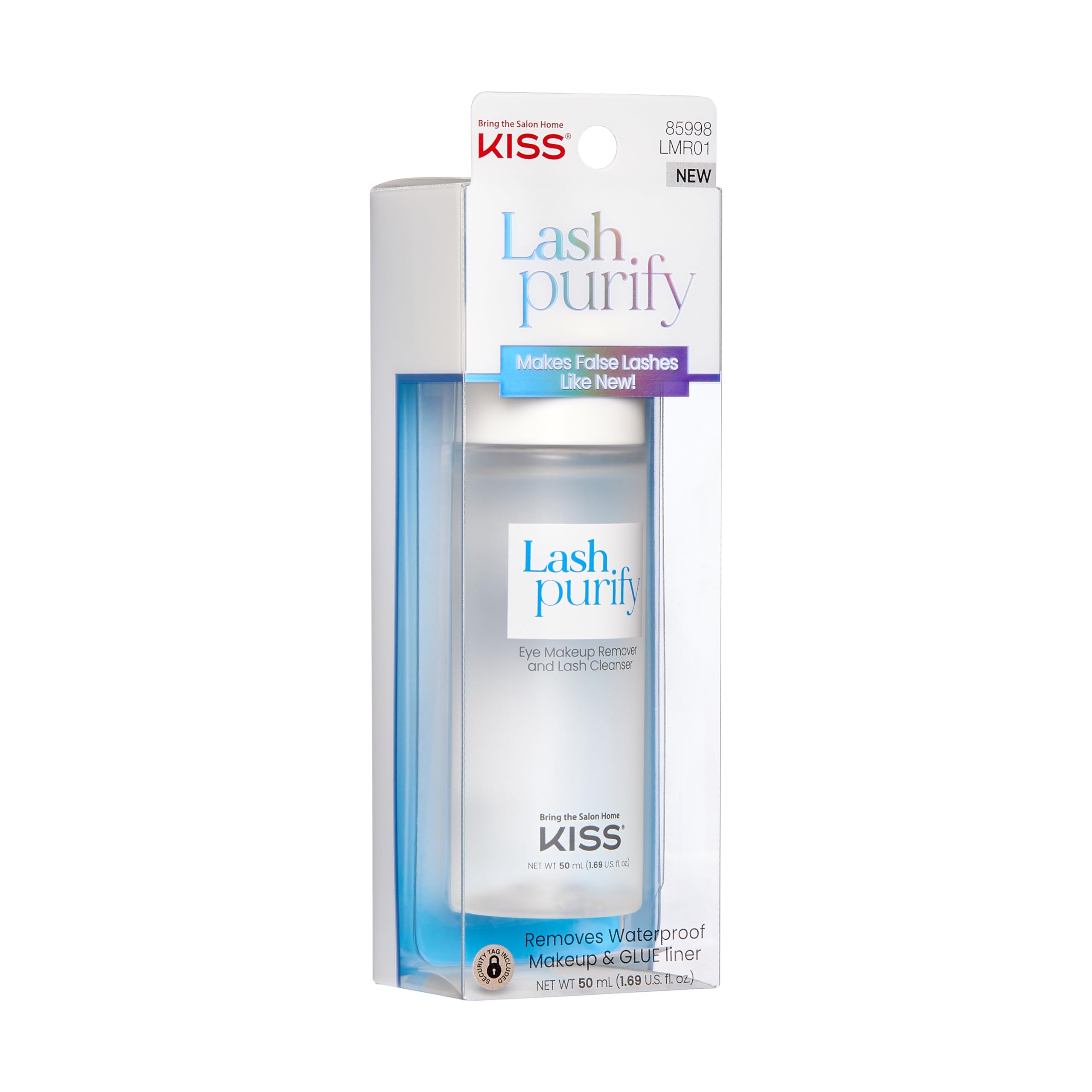 Foto 4 | Desmaquillante Y Limpiador De Pestañas Postizas Kiss Lash Purify - Venta Internacional.