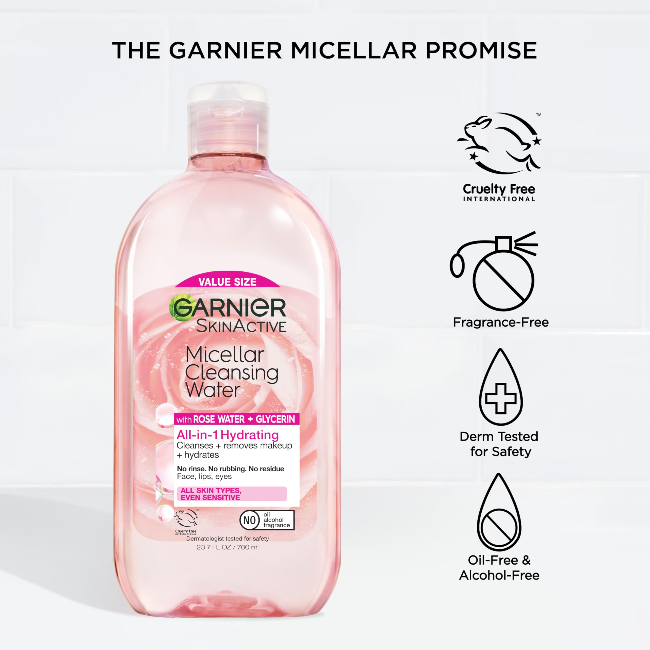 Foto 5 pulgar | Limpiador Facial Y Desmaquillante Garnier Micellar Water 700 Ml - Venta Internacional.