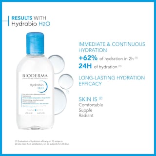 Foto 2 | Agua Micelar Bioderma Hydrabio H2o 250ml Para Piel Deshidratada - Venta Internacional.