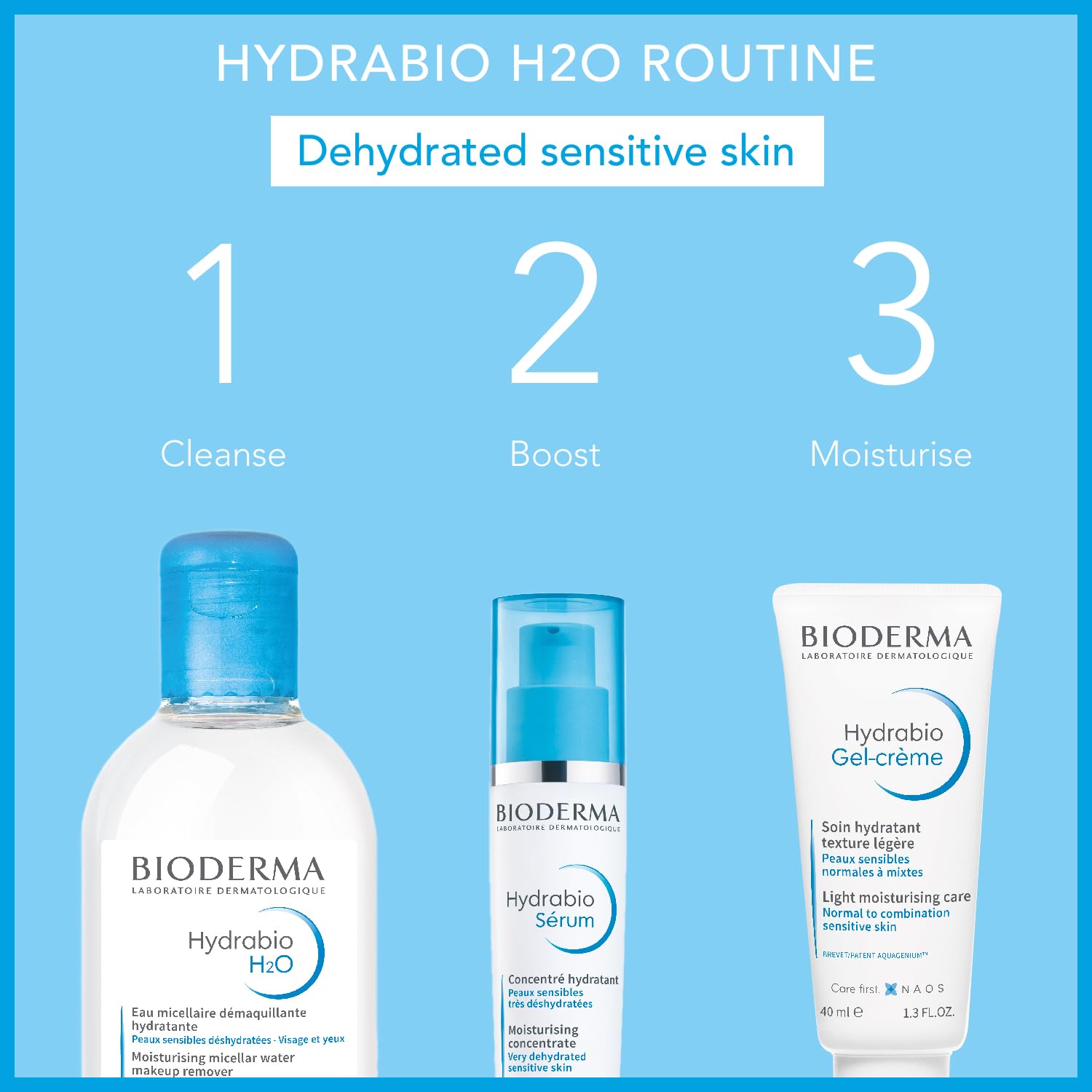 Foto 6 pulgar | Agua Micelar Bioderma Hydrabio H2o 250ml Para Piel Deshidratada - Venta Internacional.