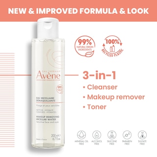 Foto 2 | Agua Limpiadora Eau Thermale Avène, Loción Micelar, 200 Ml - Venta Internacional.