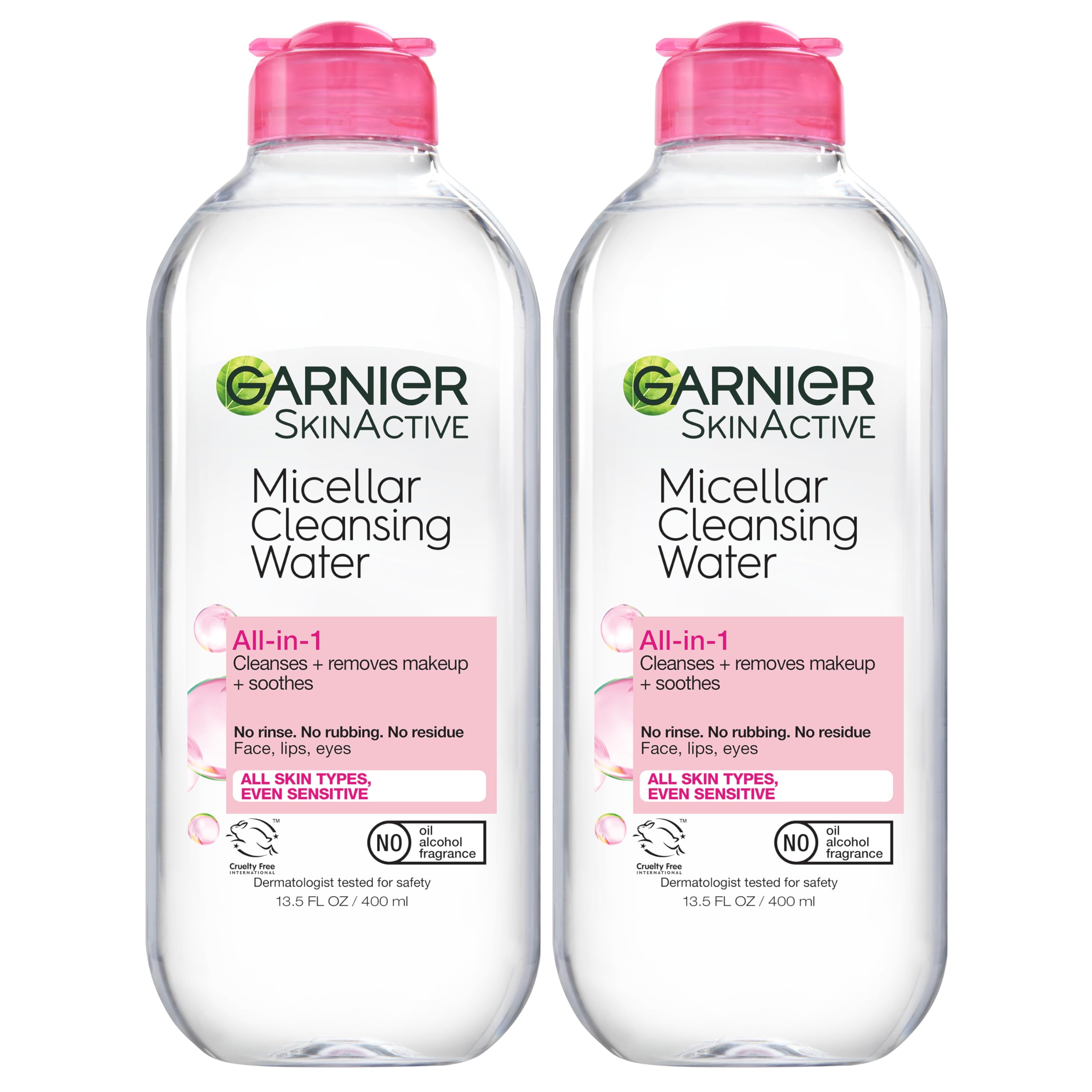 Foto 2 pulgar | Agua Micelar Garnier Para Piel Sensible, 400 Ml (2 Unidades) - Venta Internacional.