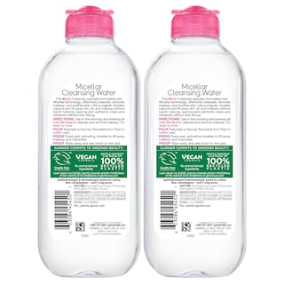 Foto 7 | Agua Micelar Garnier Para Piel Sensible, 400 Ml (2 Unidades) - Venta Internacional.