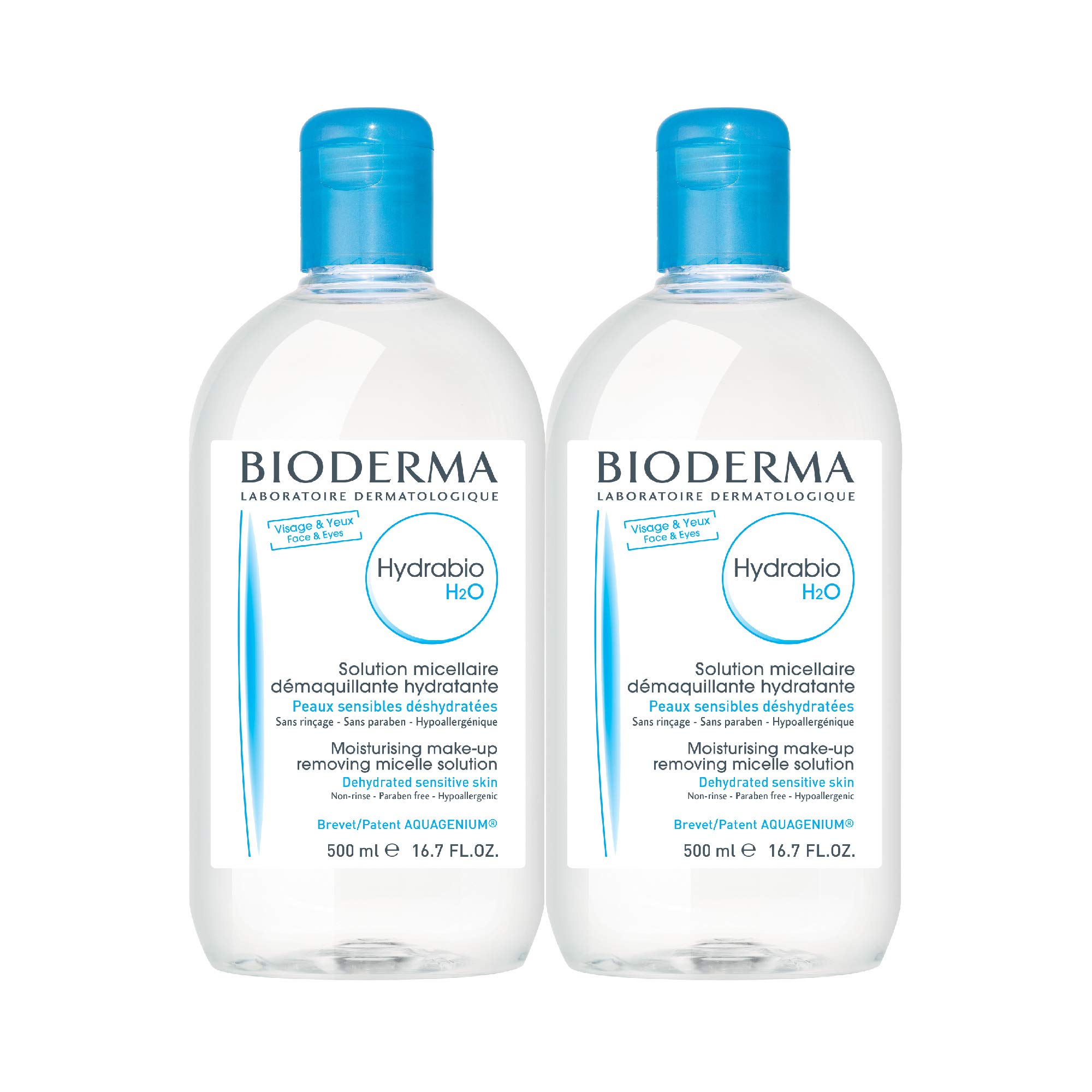 Foto 2 pulgar | Agua Micelar Bioderma Hydrabio Duo H2o 1l Para Piel Deshidratada - Venta Internacional.