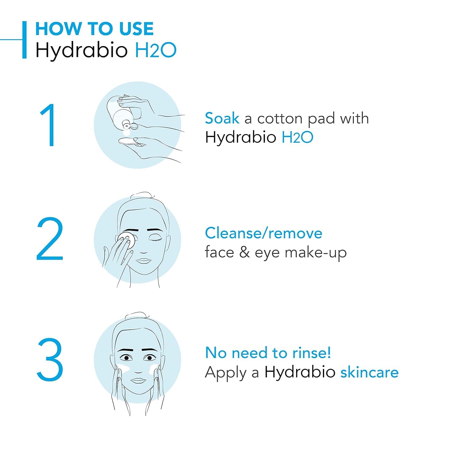 Foto 4 pulgar | Agua Micelar Bioderma Hydrabio H2o 500ml Para Piel Deshidratada - Venta Internacional.