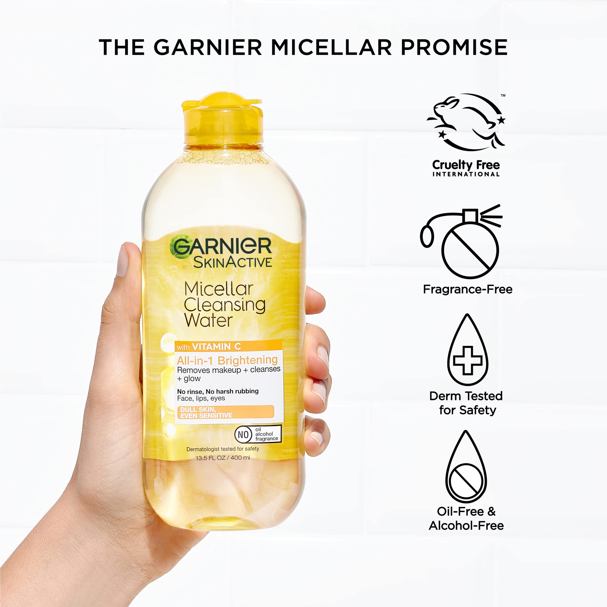 Foto 7 pulgar | Limpiador Facial Y Desmaquillante Garnier Micellar Water 400 Ml - Venta Internacional.