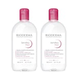 Desmaquillante Bioderma Sensibio H2o De Agua Micelar, Paquete De 2 - Venta Internacional.