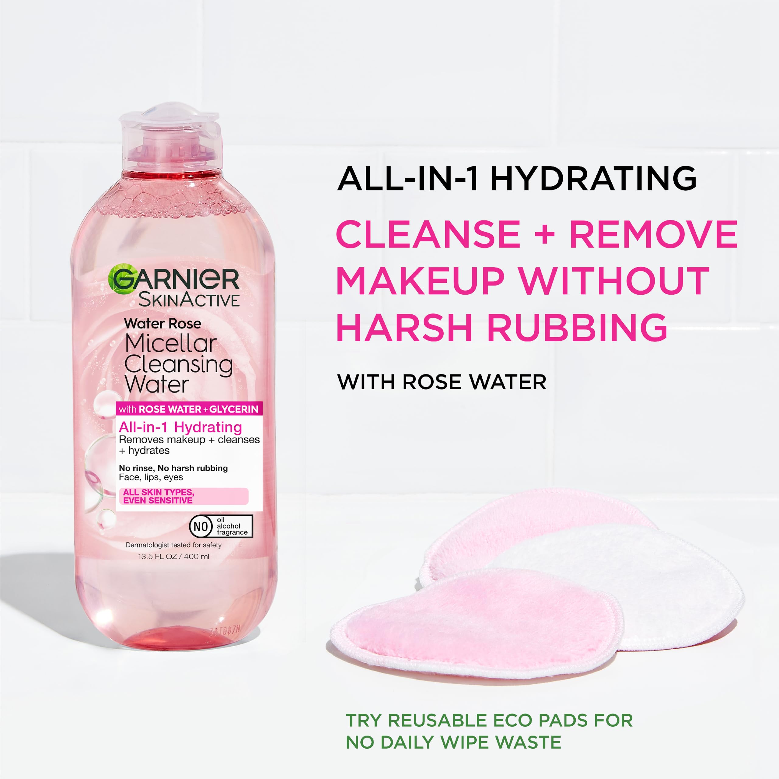 Foto 2 | Limpiador Facial Y Desmaquillante Garnier Micellar Water - Venta Internacional.