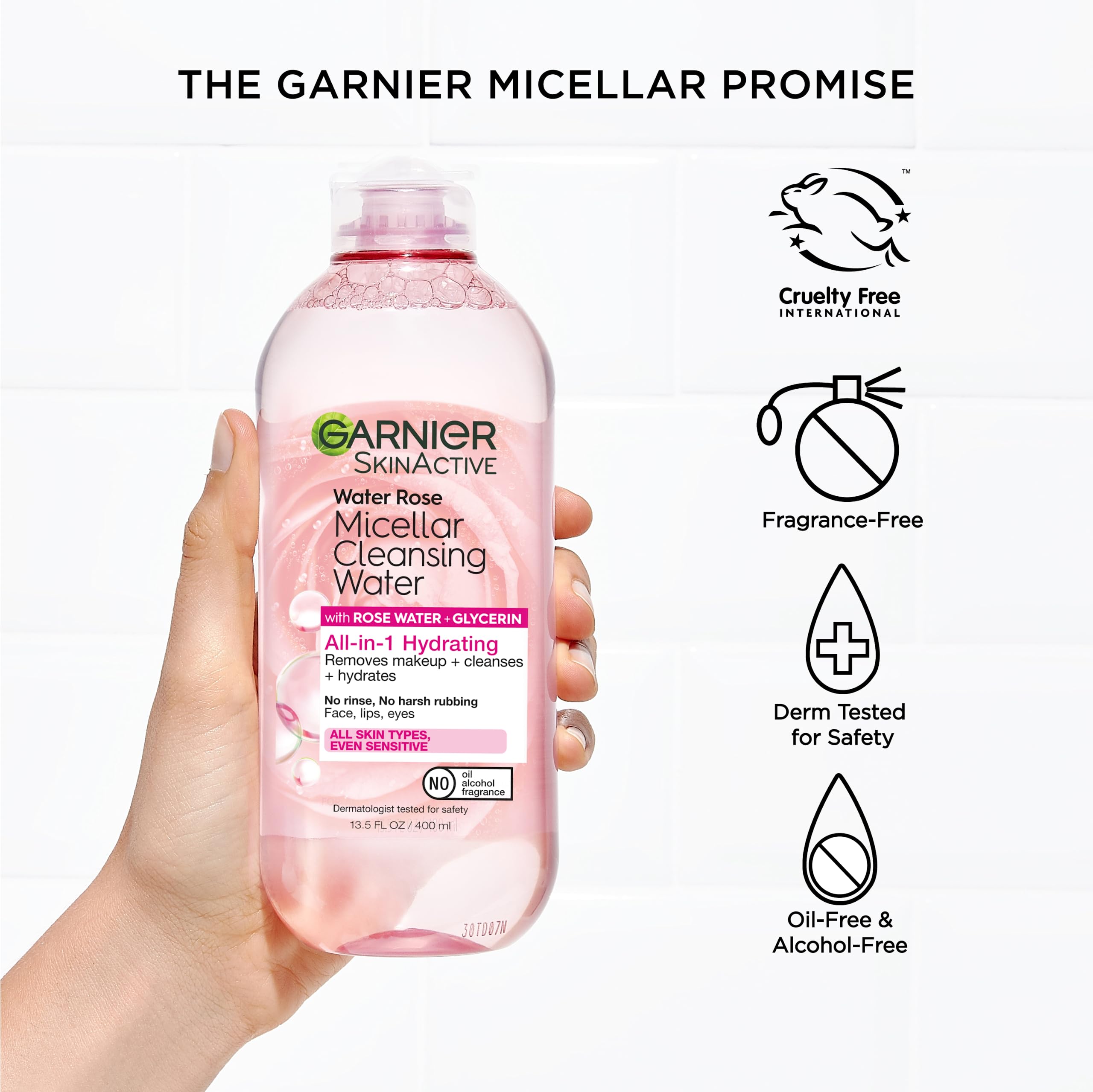 Foto 7 pulgar | Limpiador Facial Y Desmaquillante Garnier Micellar Water - Venta Internacional.