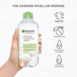 Foto 6 | Limpiador Facial Garnier Con Agua Micelar Para Piel Grasa, 400 Ml - Venta Internacional.