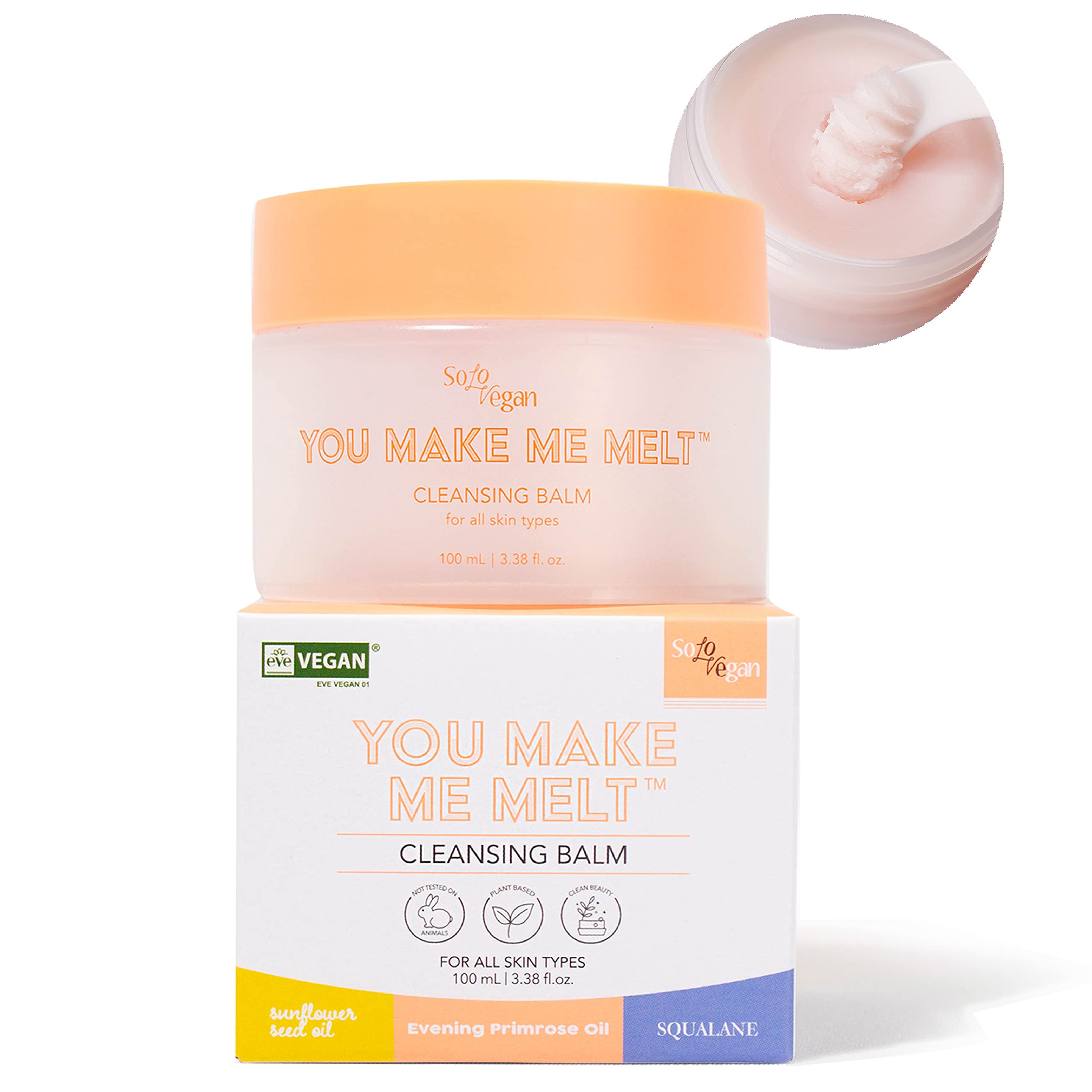 Bálsamo Limpiador Solovegan You Make Me Melt 100ml Vegan - Venta Internacional.