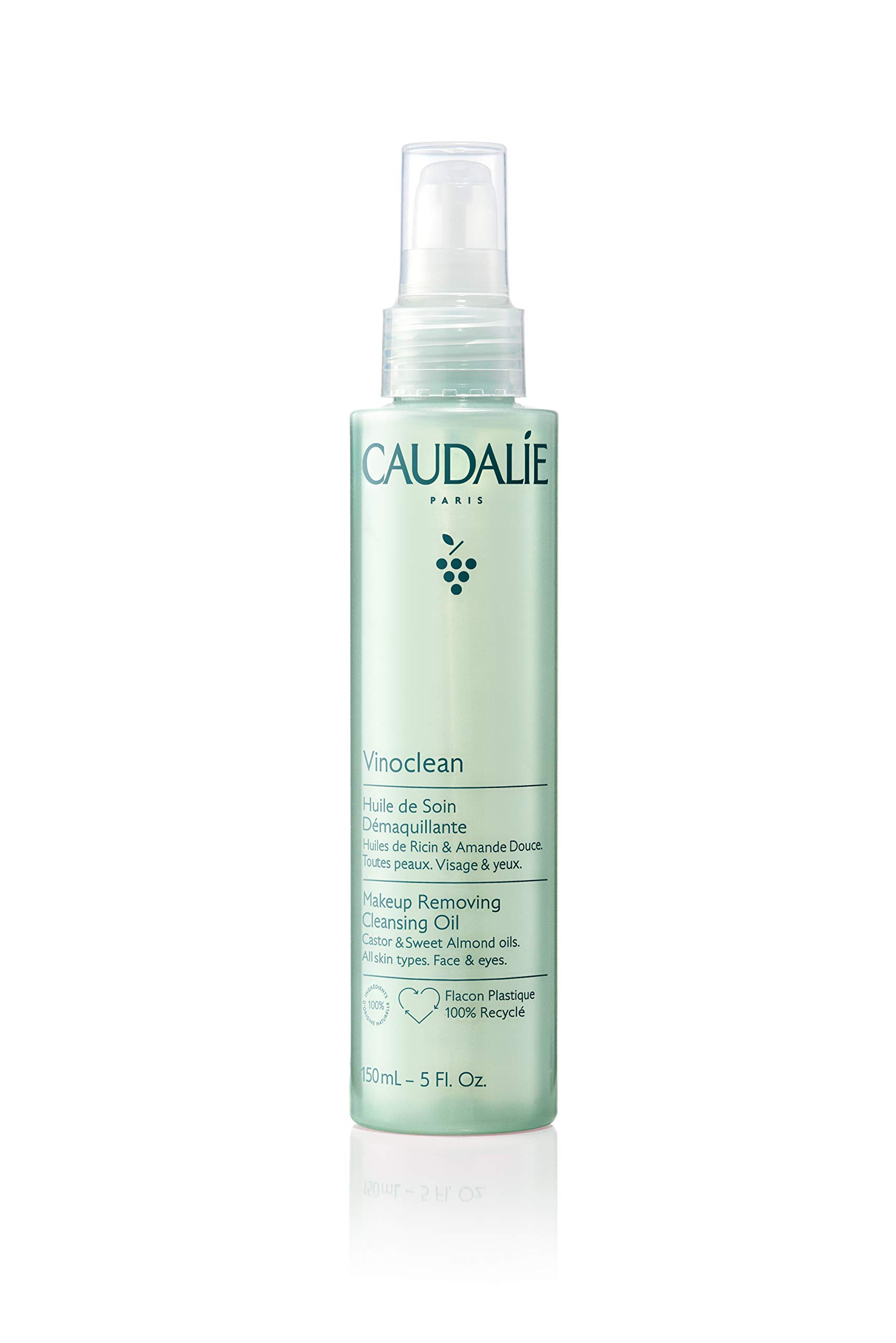 Foto 2 pulgar | Aceite Limpiador Desmaquillante Caudalie Vinoclean 150 Ml - Venta Internacional.