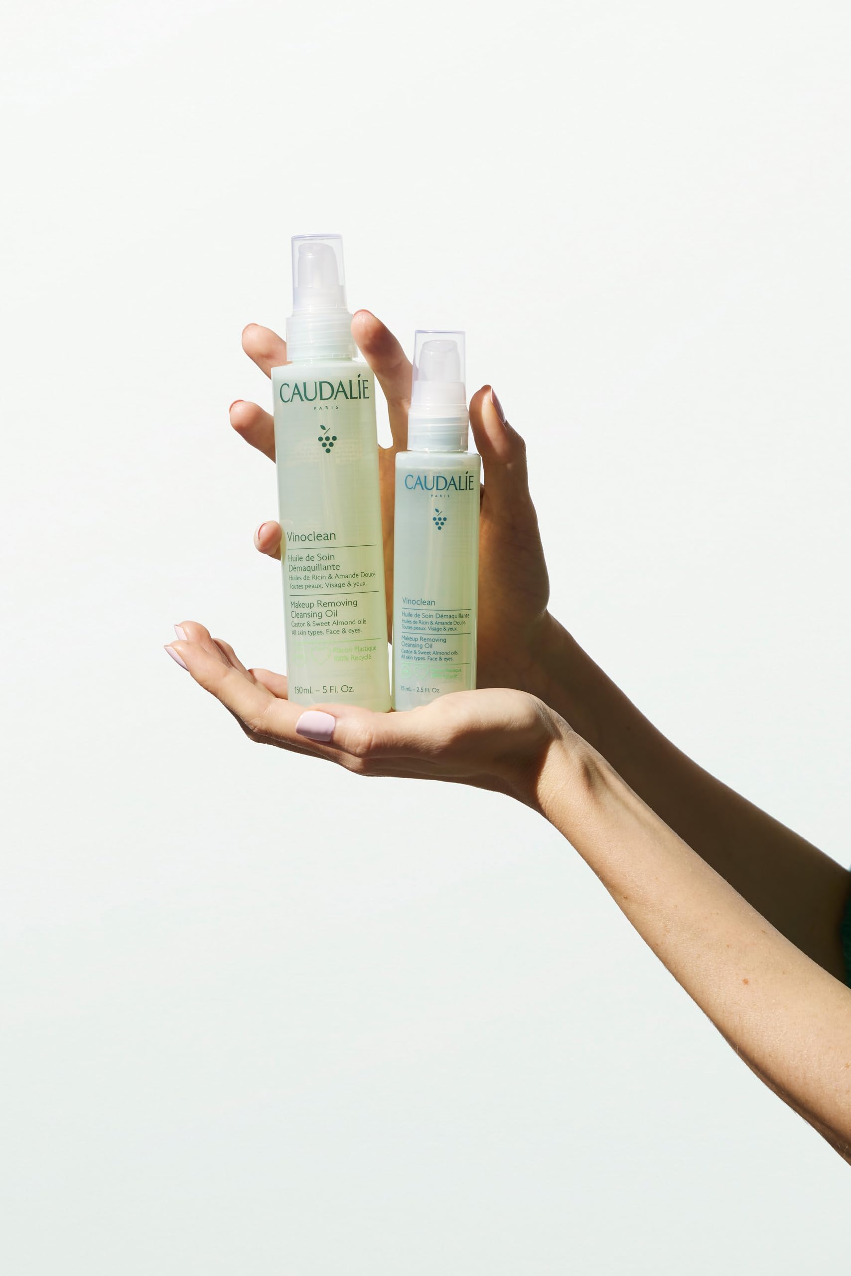 Foto 5 pulgar | Aceite Limpiador Desmaquillante Caudalie Vinoclean 150 Ml - Venta Internacional.