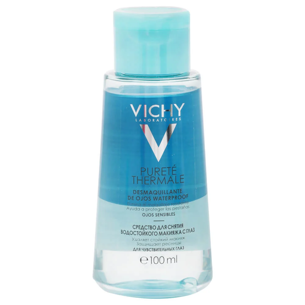 Foto 2 pulgar | Vichy Pureté Thermale Desmaquillante De Ojos A Prueba De Agua 100ml