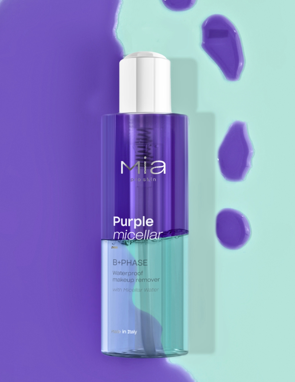 Foto 3 pulgar | Desmaquillante Bifásico Mia Cosmetics Purple Micellar B+phase 200 Ml