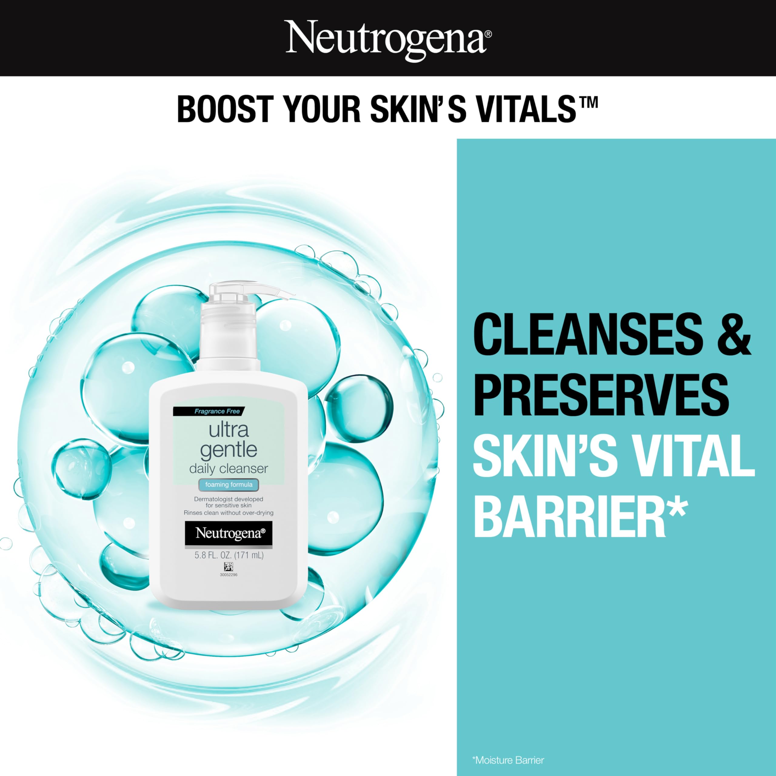 Foto 3 pulgar | Limpiador Neutrogena Ultra Suave, Espumoso, 170 Ml, Para Piel Sensible - Venta Internacional.