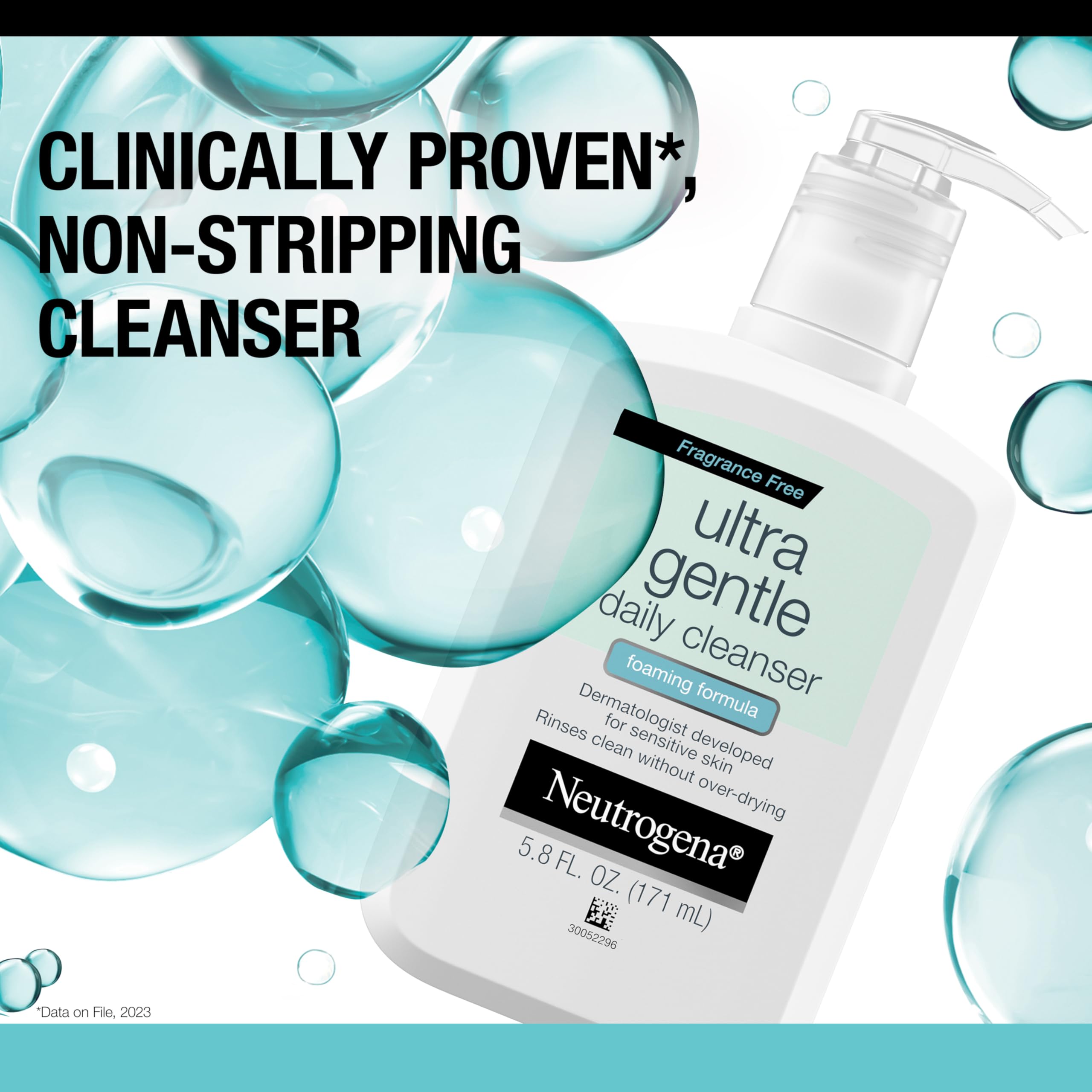 Foto 7 | Limpiador Neutrogena Ultra Suave, Espumoso, 170 Ml, Para Piel Sensible - Venta Internacional.