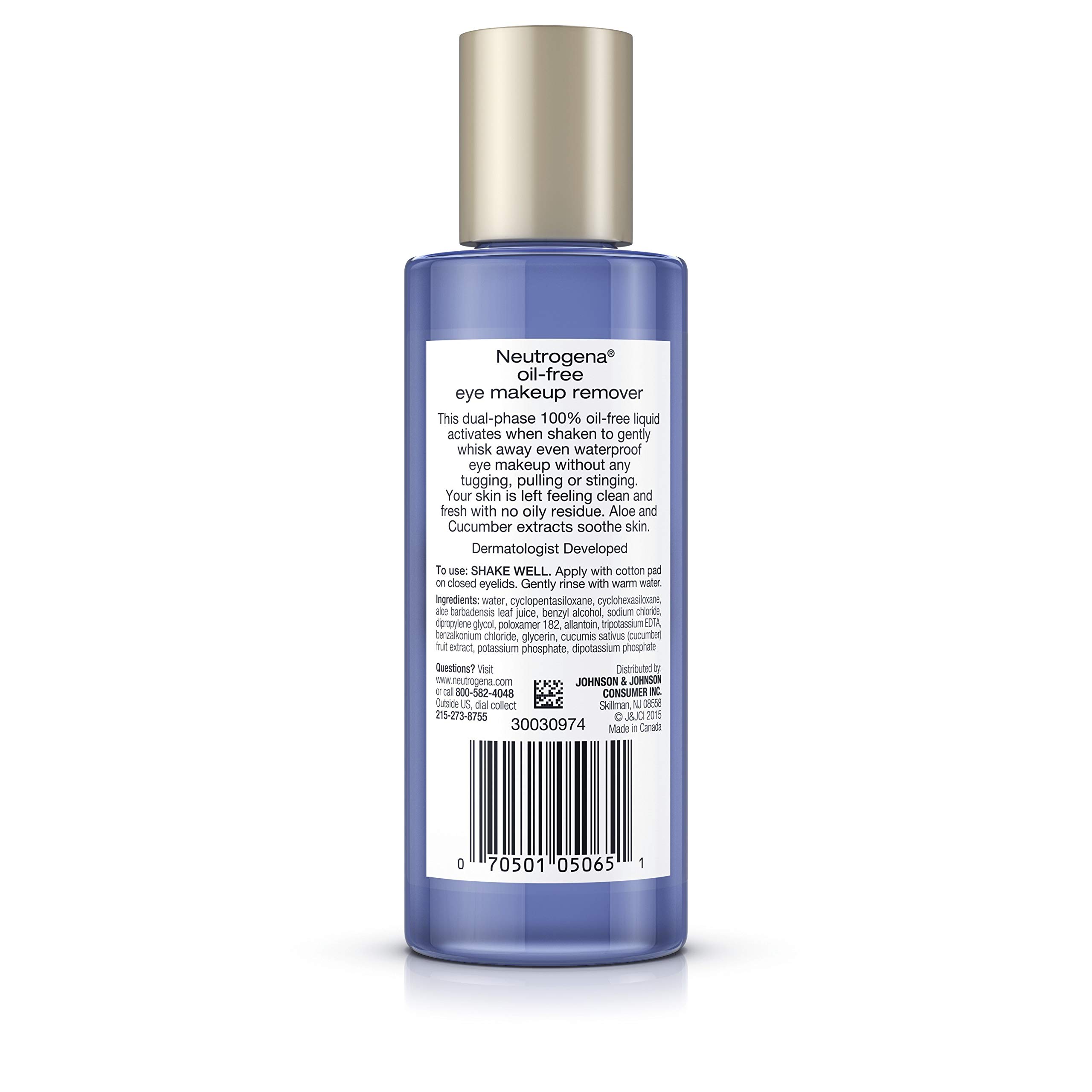Foto 8 pulgar | Desmaquillante Neutrogena Gentle Oil Free 3x 163 Ml Sensitive - Venta Internacional.