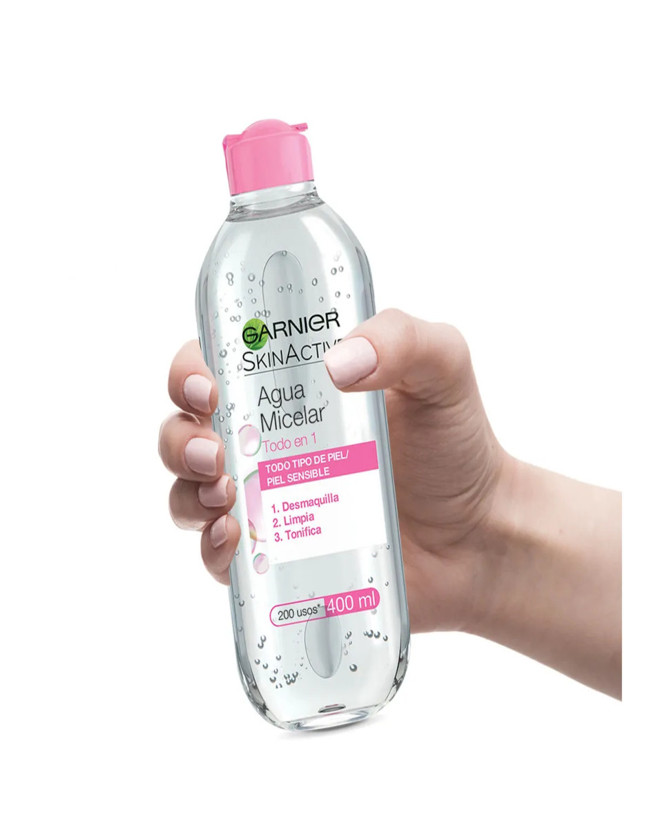 Foto 5 pulgar | Garnier Skin Active Agua Micelar Desmaquillante + Termo De Regalo Güish