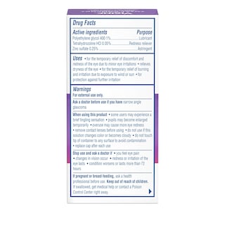 Foto 5 | Eye Drops Visine, Lubricante Astringente Multisintomático, 15 Ml - Venta Internacional.