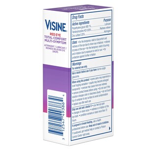 Foto 6 | Eye Drops Visine, Lubricante Astringente Multisintomático, 15 Ml - Venta Internacional.