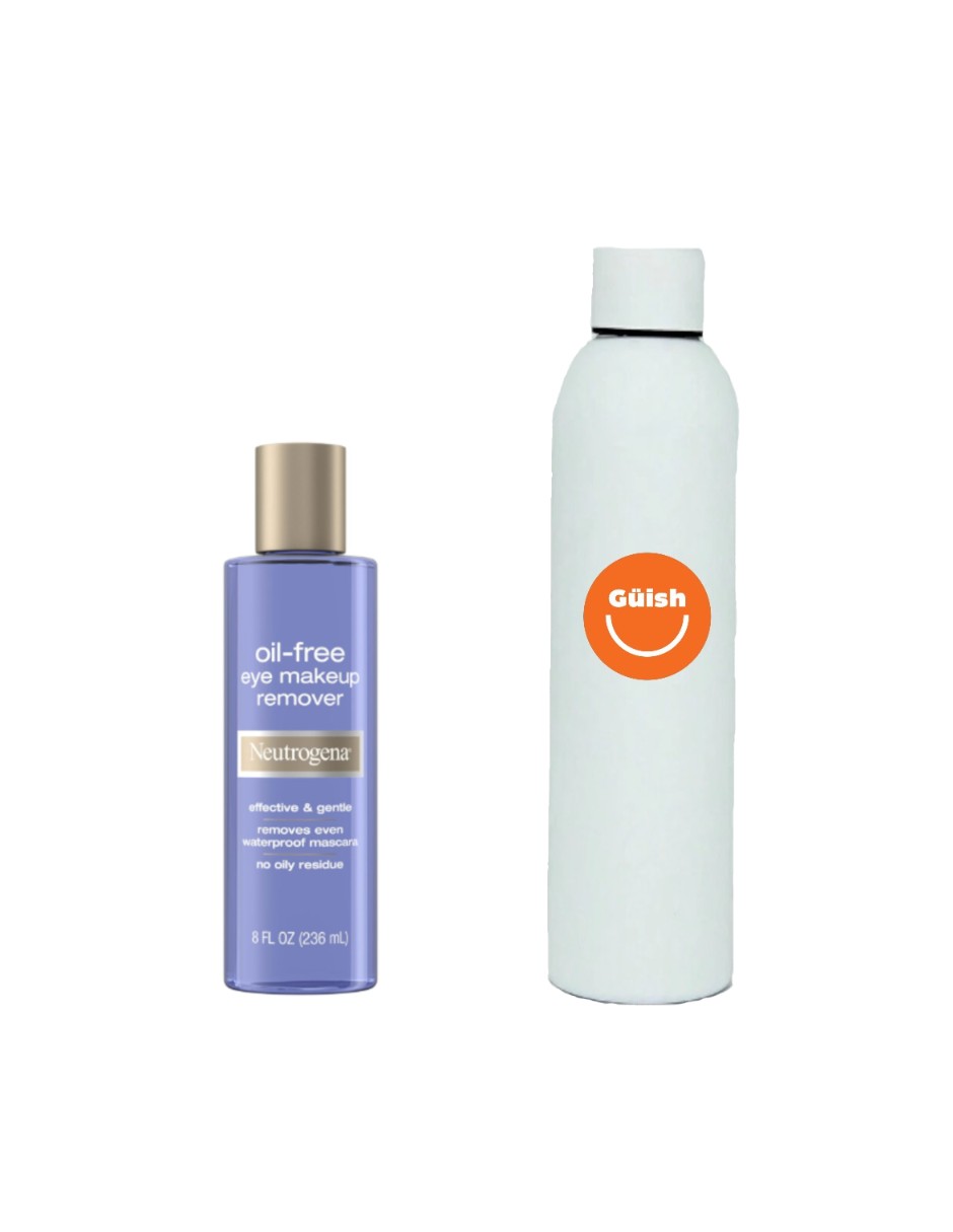 Foto 2 pulgar | Desmaquillante Neutrogena Bifásico Oil Free + Termo de Agua Güish