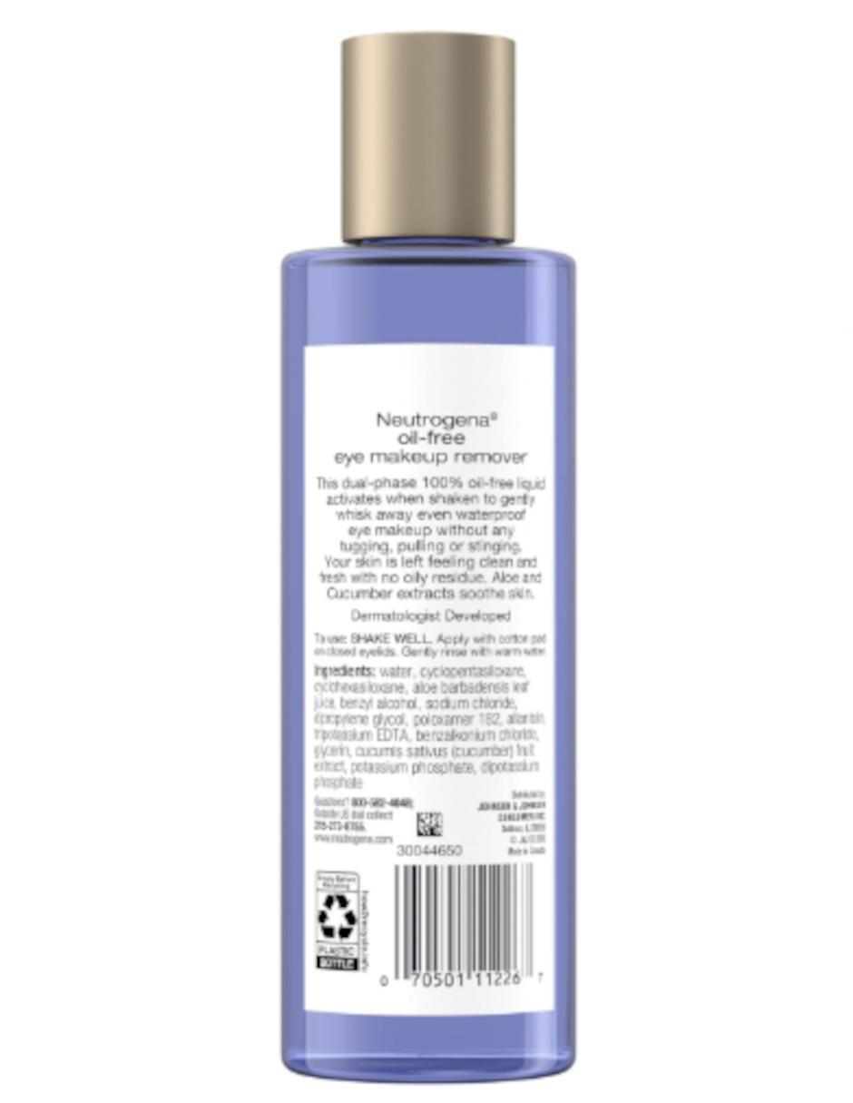 Foto 4 pulgar | Desmaquillante Neutrogena Bifásico Oil Free + Termo de Agua Güish